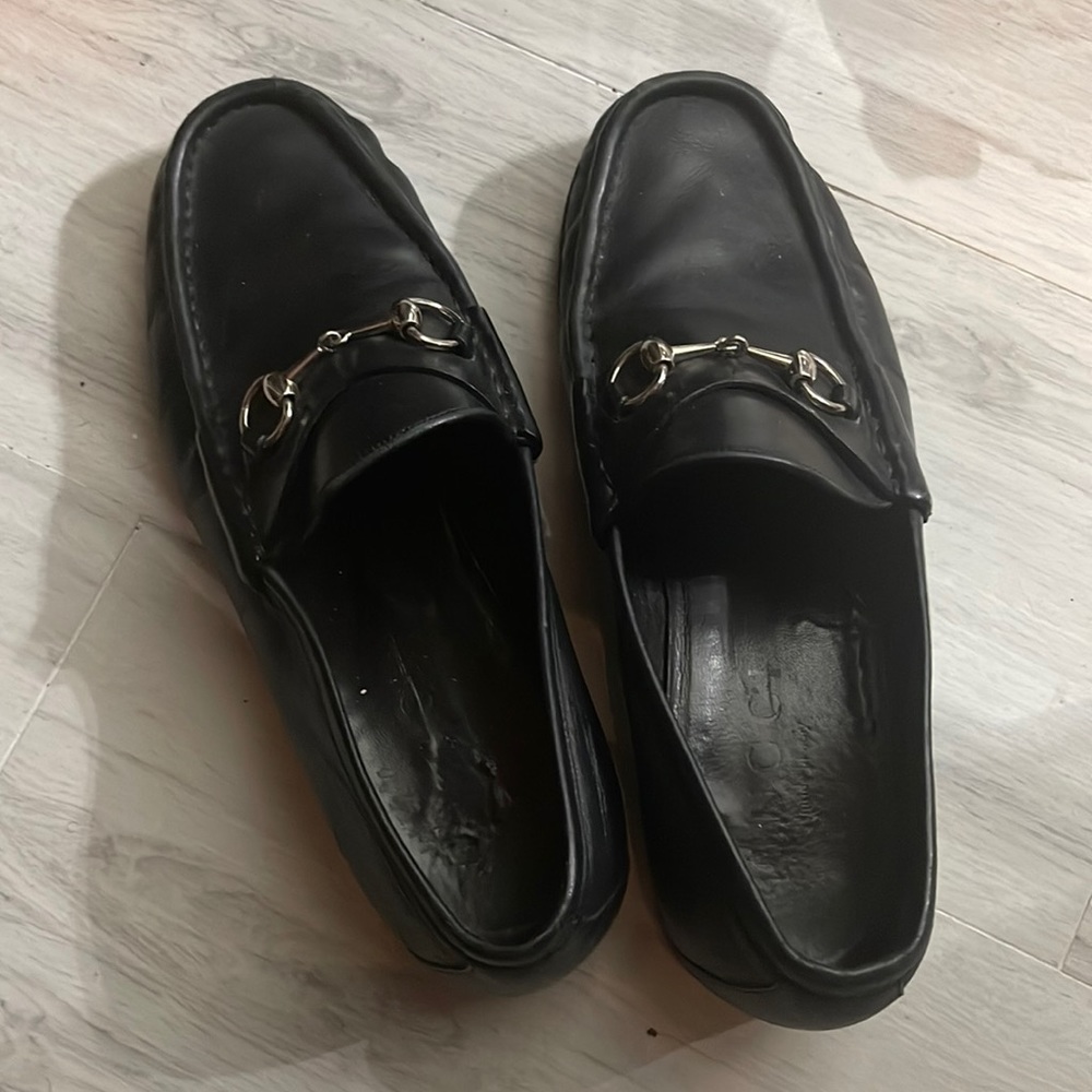 Men Gucci loafers size 8/9